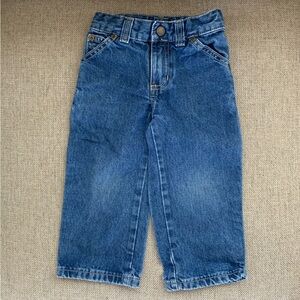 Sonoma Carpenter Jeans Relaxed Fit Medium Wash Blue Denim Boys Size 2T